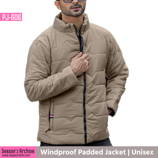 Premium Wind Proof Padded Jacket - Bisque